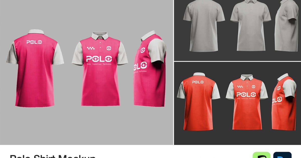 Polo衫样机