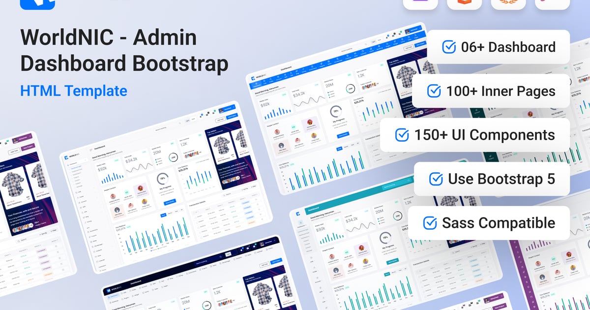 Bootstrap 管理后台模板