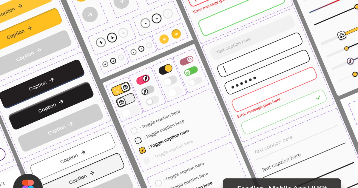移动 UI 组件工具包 – Foodiez