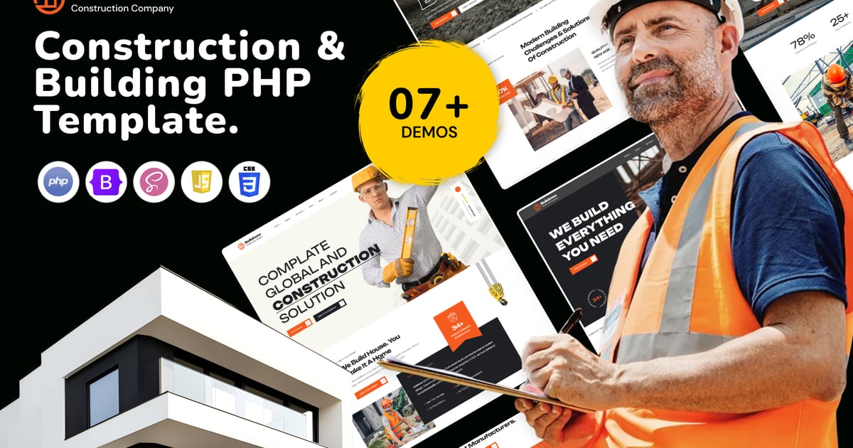 Buildnow – 建筑和施工 PHP 模板