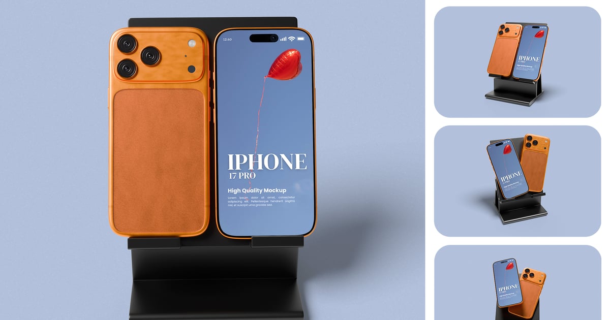 高质量 iPhone 17 Pro 模型