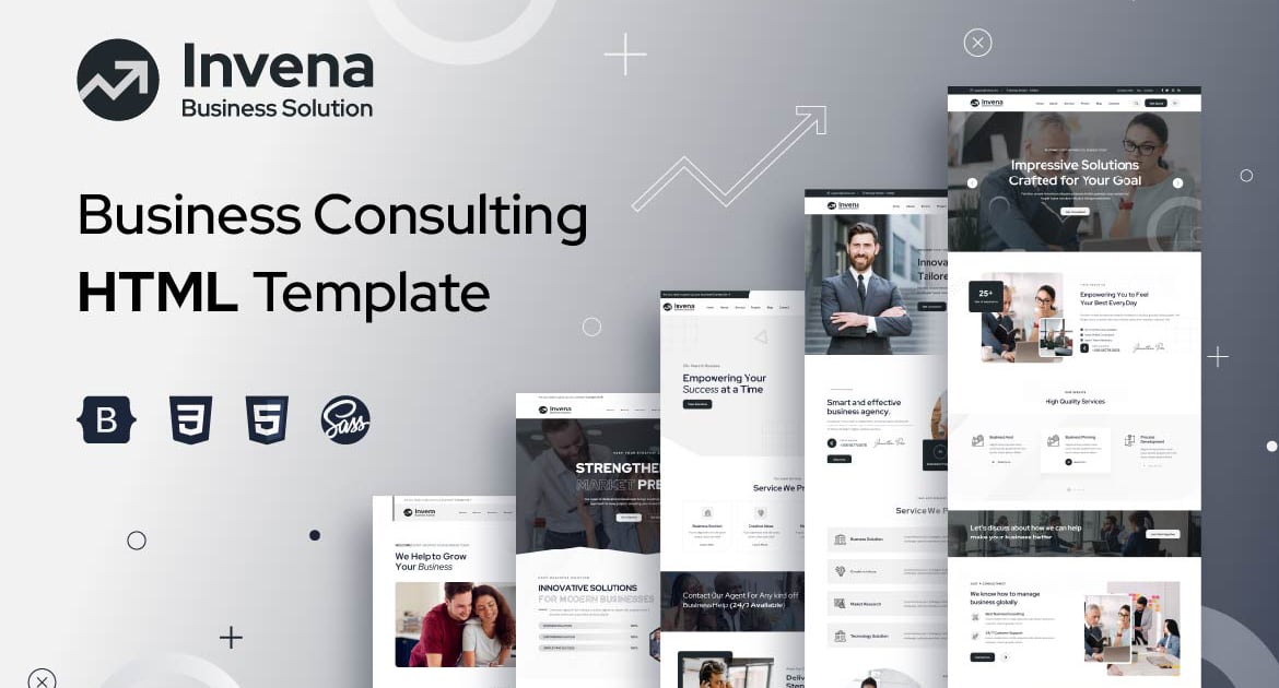 Invena – 企业 HTML 模板