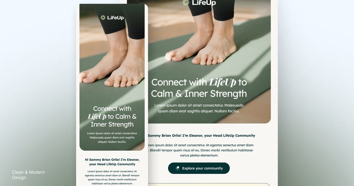 LifeUp – 健康与生活方式电子邮件简讯