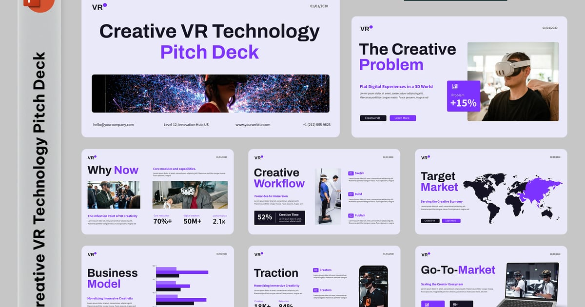创意VR技术演示文稿
