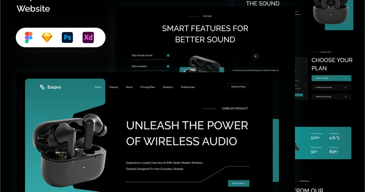 Earpro – 耳塞产品网站