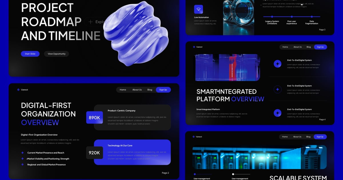 科技公司 PowerPoint