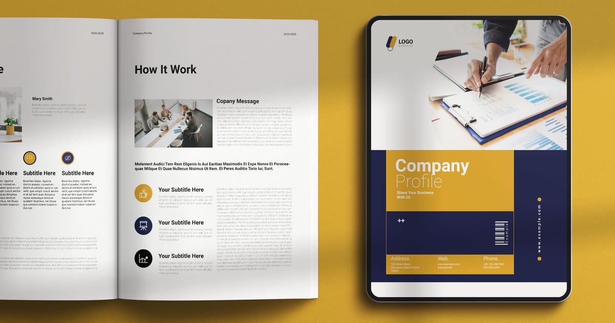 公司简介模板
