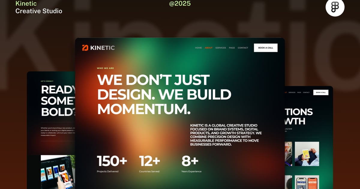 Kinetic – 创意机构网站