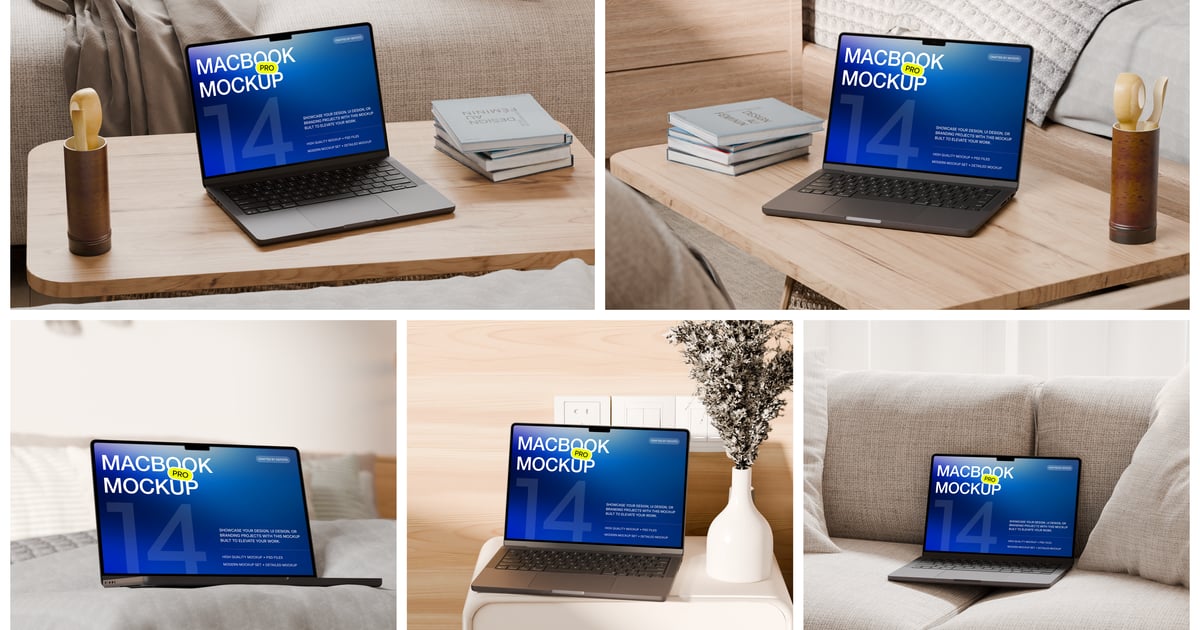 MacBook Pro M5 舒适内饰模型