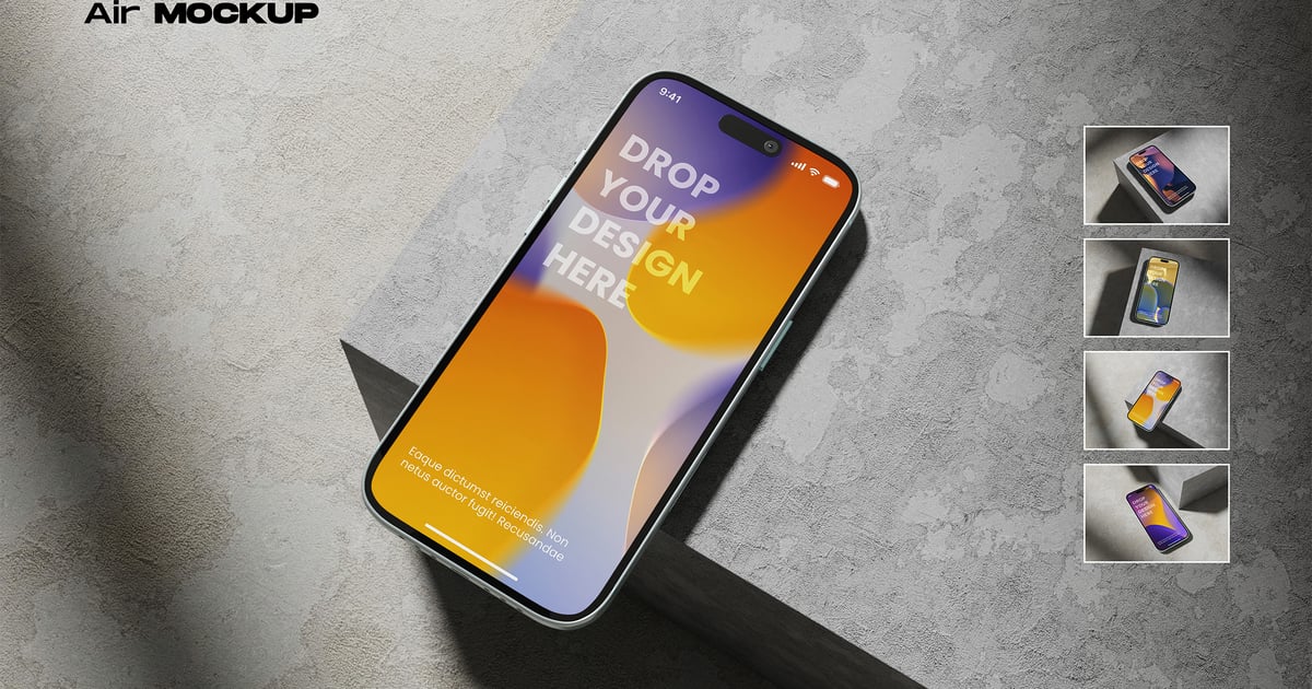 iPhone 17 Air 模型