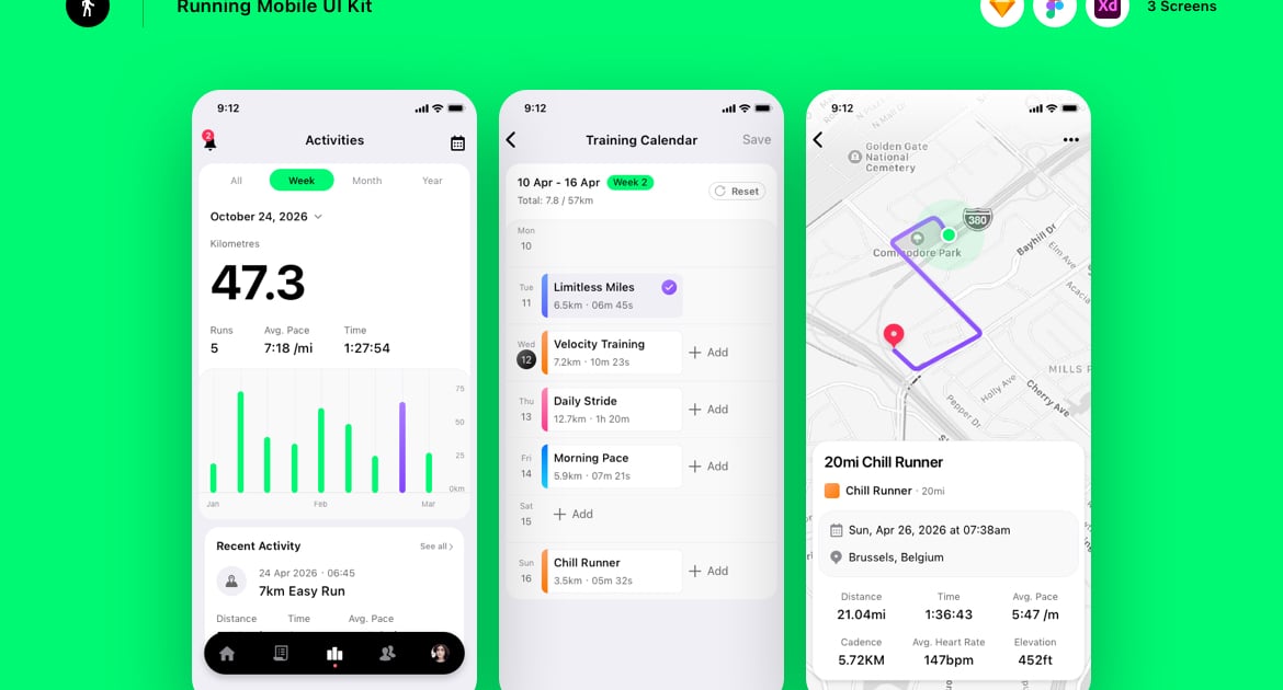 运行 Mobile UI Kit
