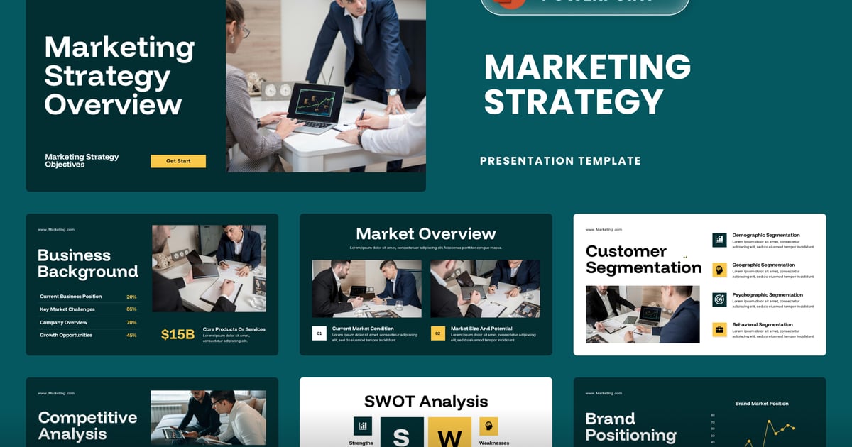 深绿色营销策略计划 PowerPoint