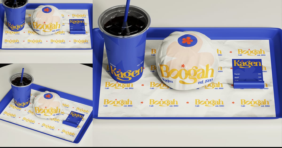 快餐包装品牌模型 003