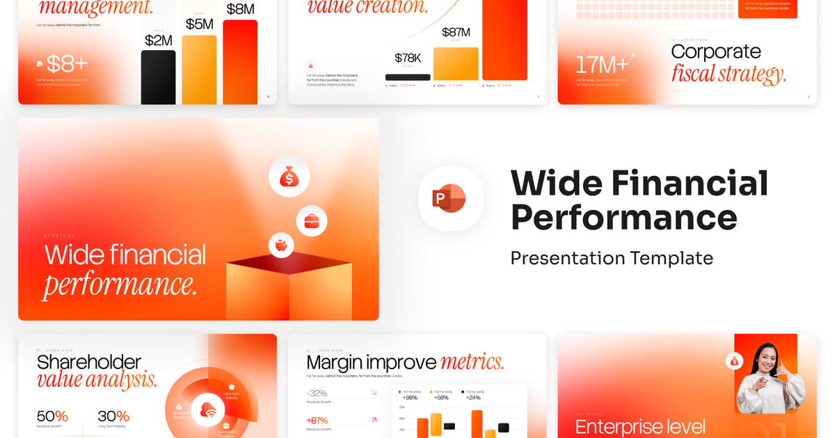 广泛的财务绩效 PowerPoint