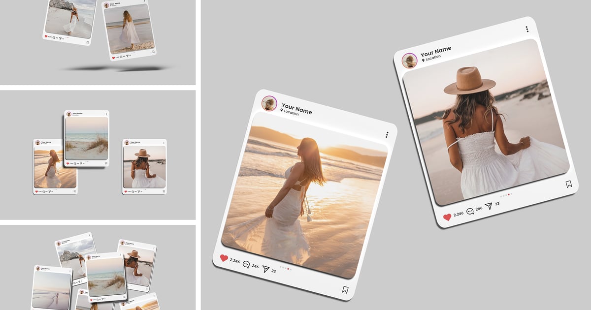 Instagram帖子模型